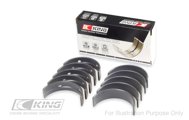 King Main Bearing Set For Ford/Mazda L3 & L3-Vdt Mzr Engines (0.05Mm Oversize) 1