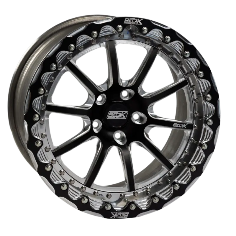 Belak Single Beadlock Wheel – 15X10", 5X4.75", 7" Backspace, High-Pad Design, Series 4 1