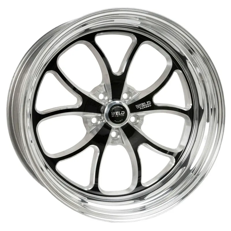 Weld S76 Forged Aluminum Wheel – 20X8.5", 5X120Mm, +3.9" Backspace, Medium Pad, Black Finish 1