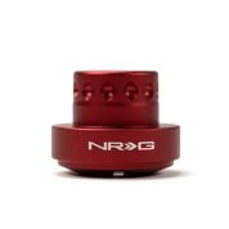 Nrg Short Hub Adapter For Honda Civic (1996–2000), Accord (1994–2002), And Fit (2001–2007) – Matte Red Finish 1