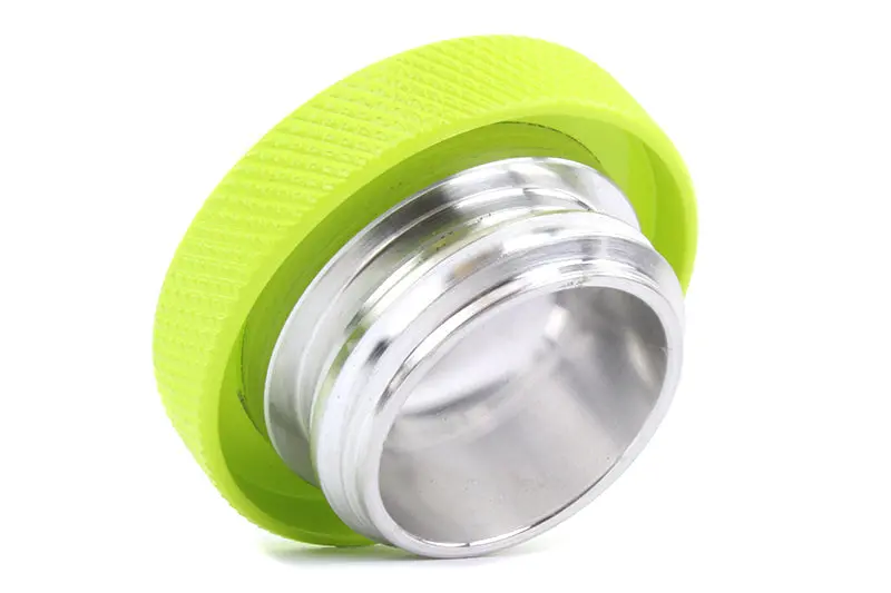 Perrin Neon Yellow Oil Fill Cap For Subaru Wrx (2002–2021), Sti (2004–2021), Forester Xt (2000–2018), Brz/Gr86 (2022+) 1