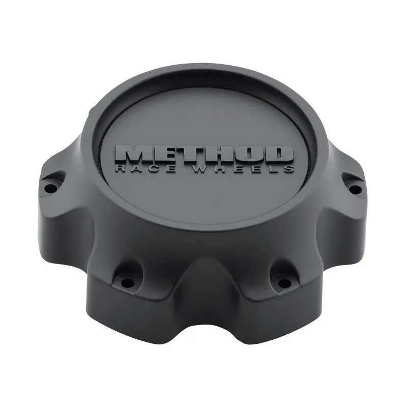 Method Cap T079 Tall Black Screw-On Wheel Center Cap – 110Mm Diameter, Single-Piece Design 1