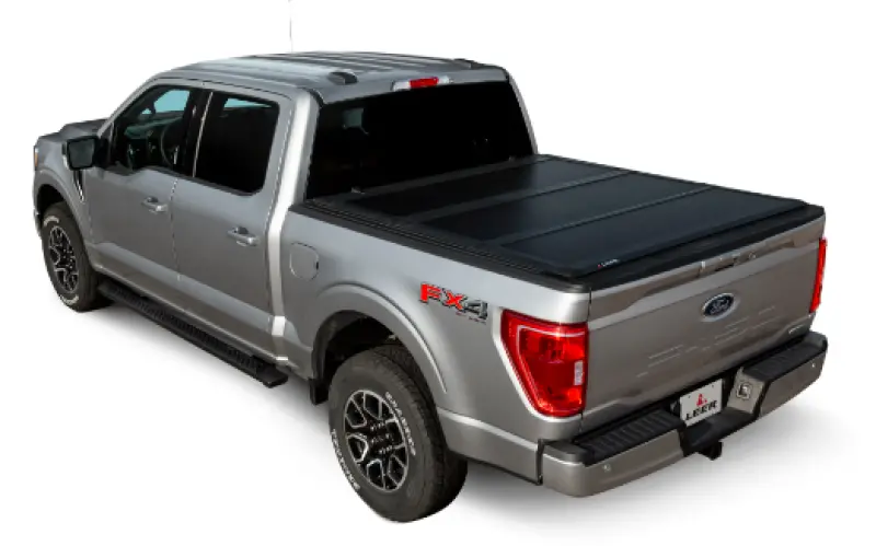 Leer Hf350M Folding Tonneau Cover For 2019+ Gm Silverado/Sierra – 5'8" Short Bed, Full-Size Fit 1