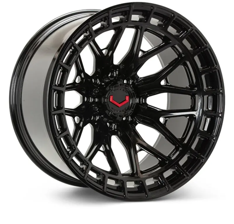 Vossen Lcx-02 Gloss Black Wheel: 22×9.5", 6×139.7, Et30 Offset, 78.1Mm Centerbore 1