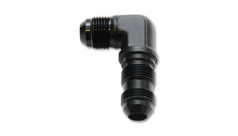 Vibrant -10An Anodized Black 90-Degree Bulkhead Adapter Elbow Fitting 1