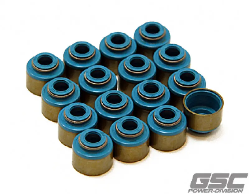 Gsc P-D Valve Stem Seals With Integrated Spring Seats For Ford Mustang 5.0L Coyote – Set Of 32 1
