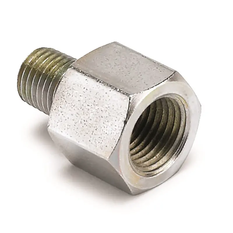 Autometer Fuel Rail Adapter – Converts 1/16" Npt Male To 1/8" Mpt Female For Electric Fuel Pressure Gauges 1