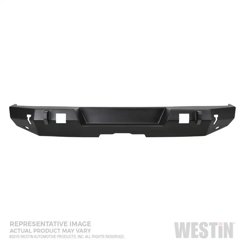 Westin Textured Black Rear Bumper For 2020 Jeep Gladiator (Wj2) 1