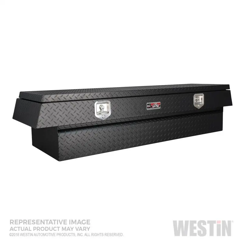 Westin/Brute High-Capacity Contractor Topsider With Base Drawers – 96" X 20" X 24", Textured Black 1