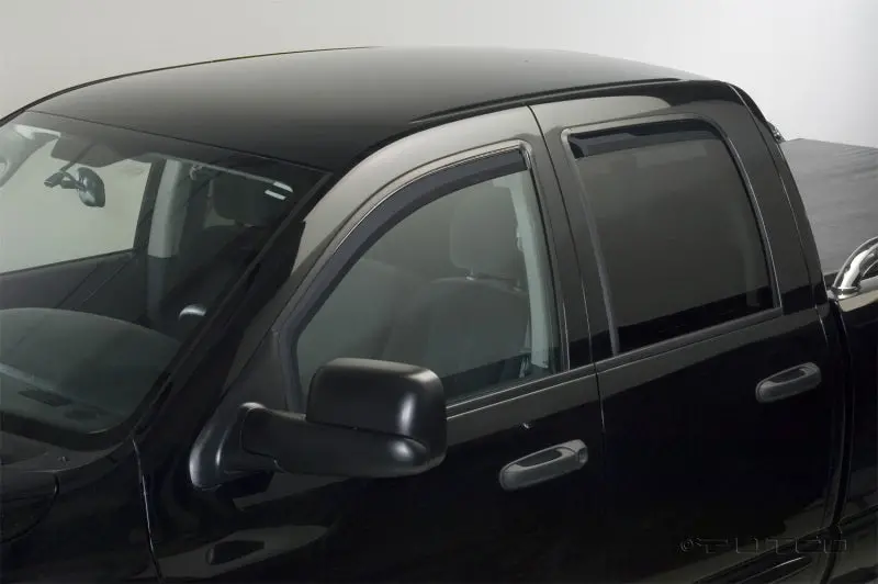Putco Element Tinted Window Visors – Set Of 4 For 2016–2020 Nissan Titan Crew Cab 1