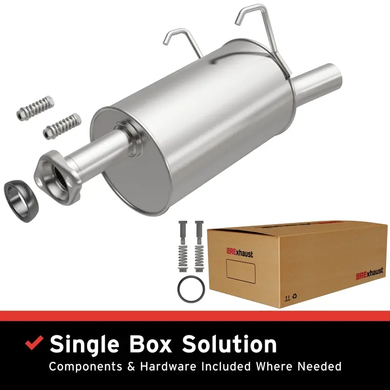 Bre Exhaust Muffler Kit – Direct-Fit Replacement For 1997–2001 Honda Cr-V 2.0L 1