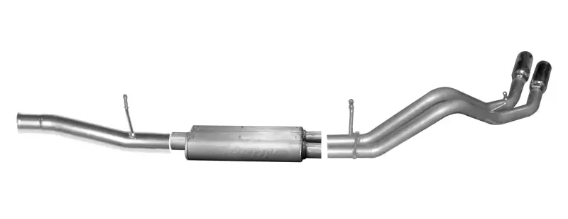 Gibson Sport Cat-Back Exhaust – Aluminized Steel, Dual-Pipe Design For 2015–2018 Chevy Silverado 1500 Ls 5.3L 1