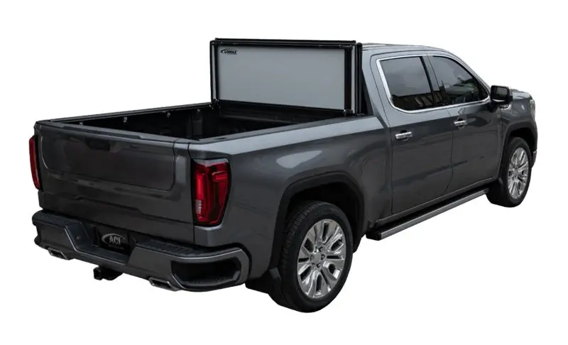 Lomax Stance Hard Cover For 2017+ Nissan Titan 5.6Ft Bed – Black Urethane With Optional Utili-Track Compatibility 1