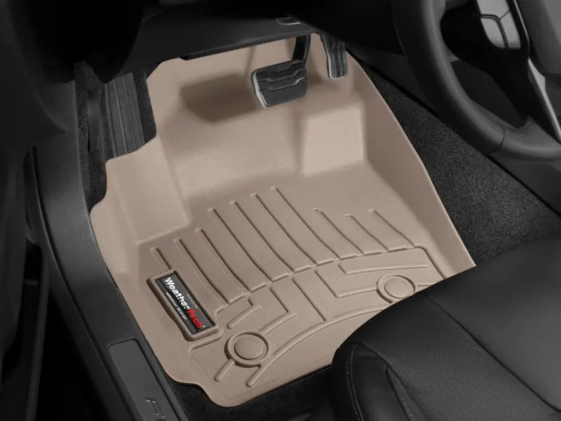 Weathertech Front Floorliner In Tan – Precision-Fit All-Weather Interior Protection 1
