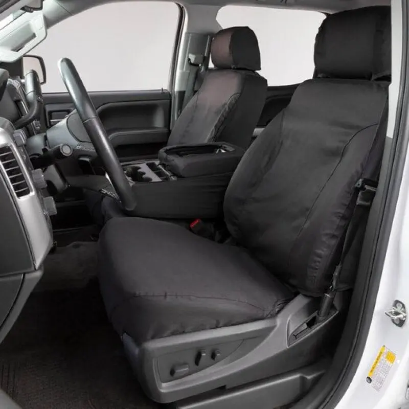 Covercraft Polycotton Seatsaver Front Row Covers For 1999–2002 Chevrolet – Charcoal 1