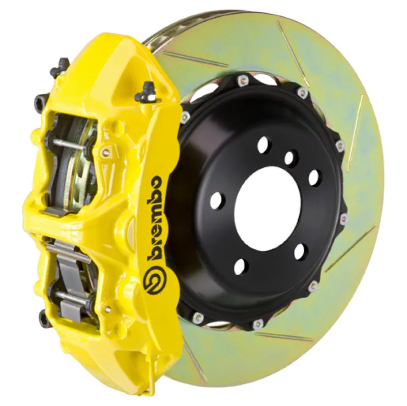 Brembo Gt Big Brake Kit For 2015–2021 Vw Golf Gti – Front, 6-Piston Calipers, 355X32Mm Slotted Rotors 1