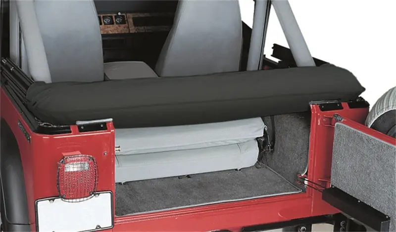 Rampage Soft Top Storage Boot For 1997–2006 Jeep Wrangler Tj – Black Denim Finish 2