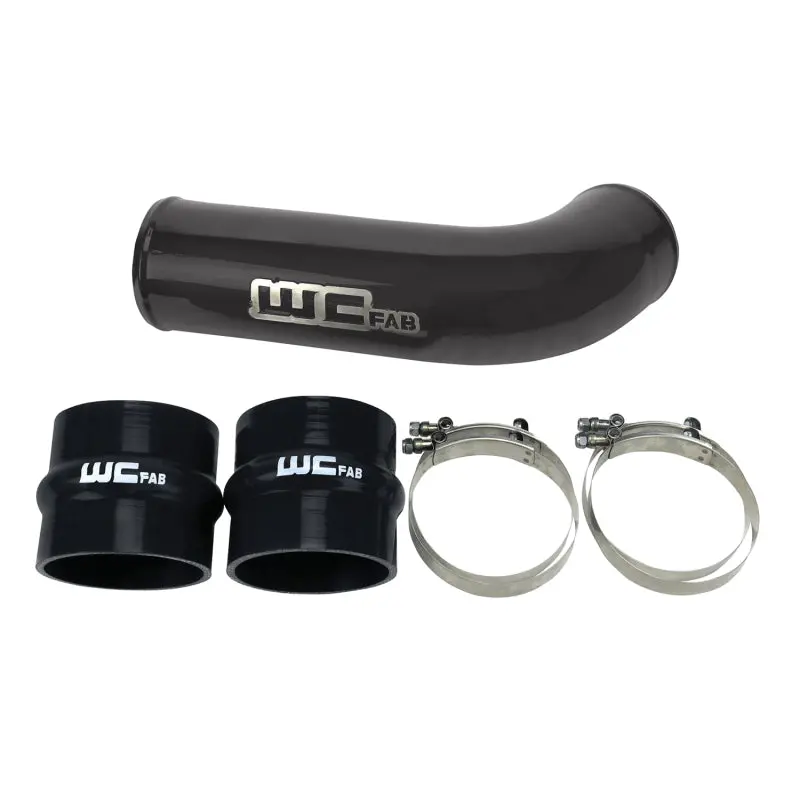 Wehrli 4-Inch Intake Pipe For 2017–2019 Chevy 6.6L L5P Duramax – Gloss Black, Oem Air Box Compatible 1