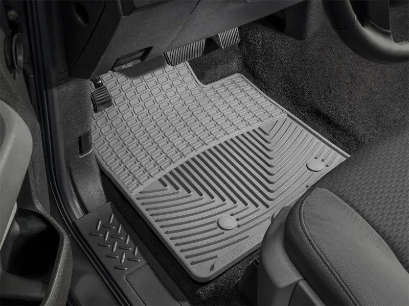 Weathertech Front Floor Mats For 2008–2013 Smart Fortwo – Custom-Fit Rubber Liners In Grey 1