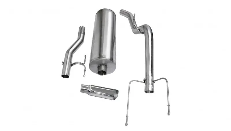 Corsa/Db Sport Cat-Back Exhaust System For 2003 Dodge Ram 1500 Regular Cab – 5.7L V8, Short Bed, Polished Finish 2