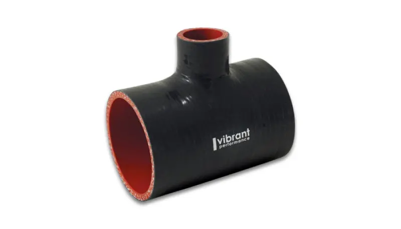 Vibrant High-Performance Silicone T-Hose Coupler – 2.5In Id, 4In Overall Length, 1.5In Branch Id 1