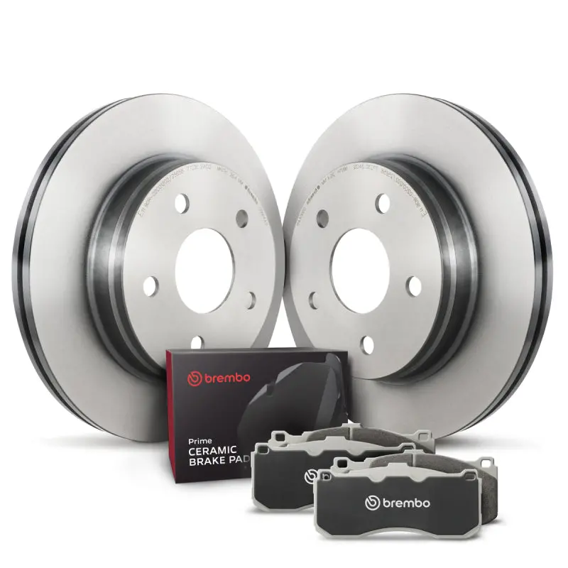 Brembo Oe Front Brake Kit – Fits 2013–2016 Ford Fusion, 2018–2020 Fusion, And 2013–2016 Lincoln Mkz 1
