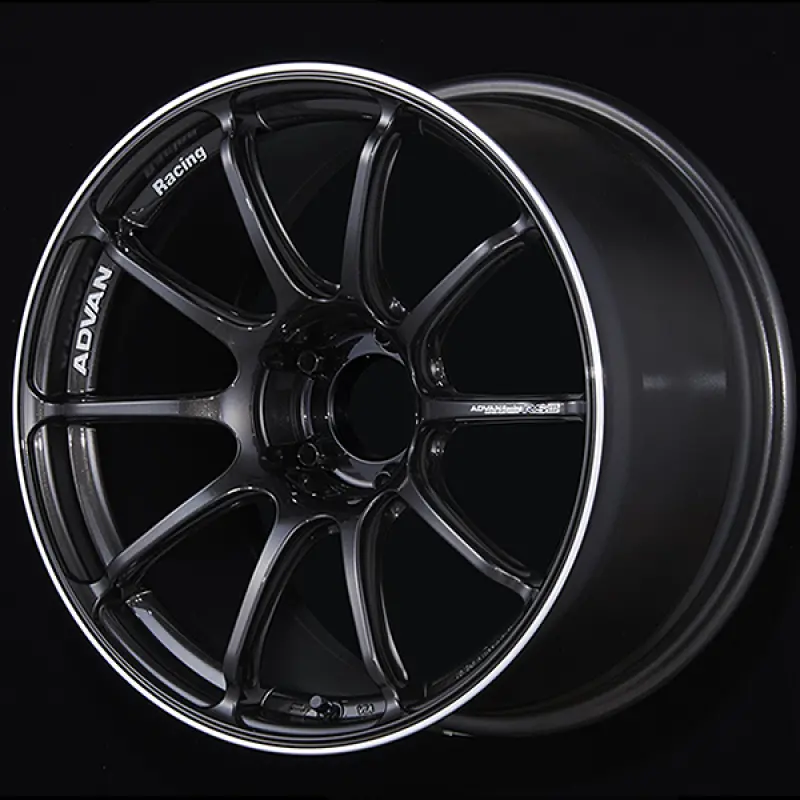 Advan Rsiii Performance Wheel – 19X8.5", +45 Offset, 5X100 Pcd, 63Mm Bore – Black Gunmetallic With Accent Ring 1