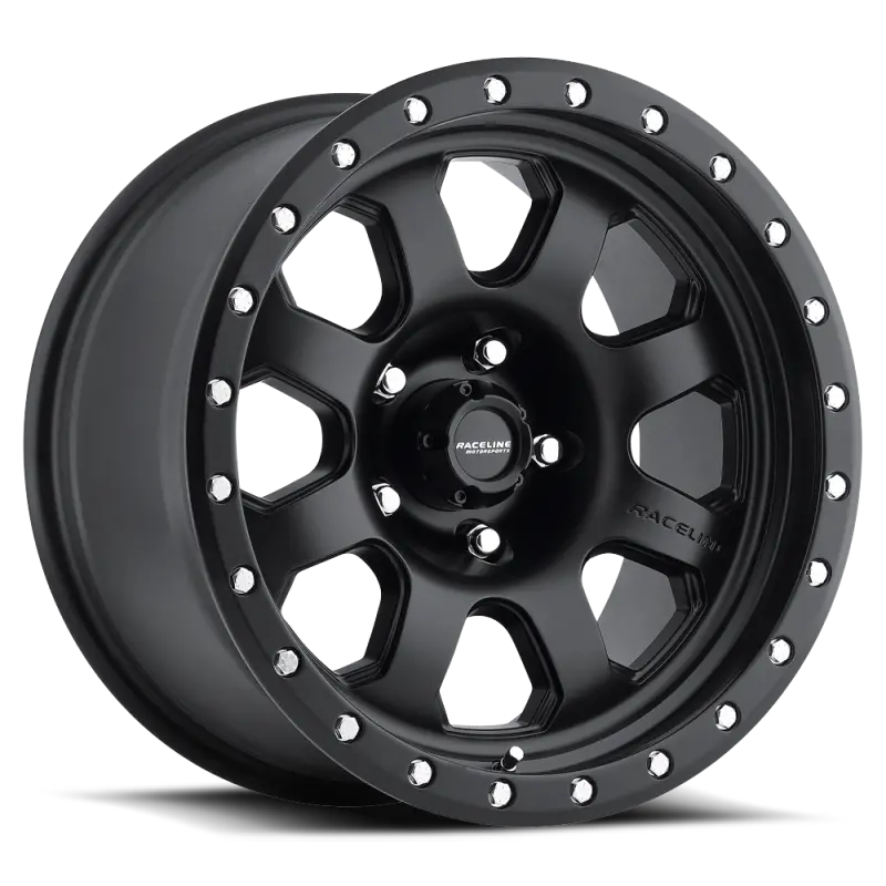 Raceline 929B Avenger Satin Black Alloy Wheel – 17X9", -12Mm Offset, 5X139.7Mm Bolt Pattern, 107.95Mm Bore 1