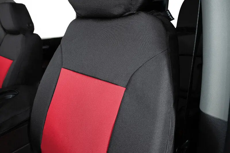 Covercraft Endura Precisionfit Second Row Seat Covers For 2018–2024 Toyota Camry – Red & Black 2