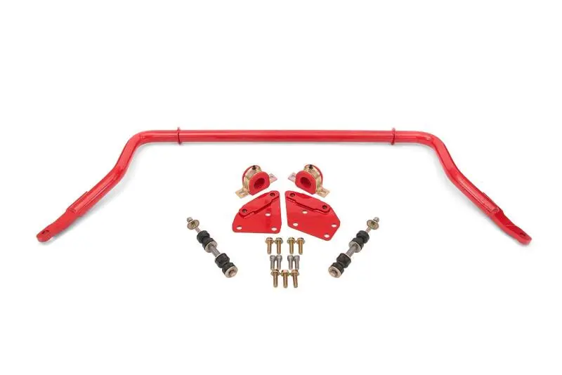 Bmr Front Sway Bar Kit For 1982–1992 Chevrolet Camaro & Pontiac Firebird – 35Mm Hollow Bar, Non-Adjustable, Red Finish 1