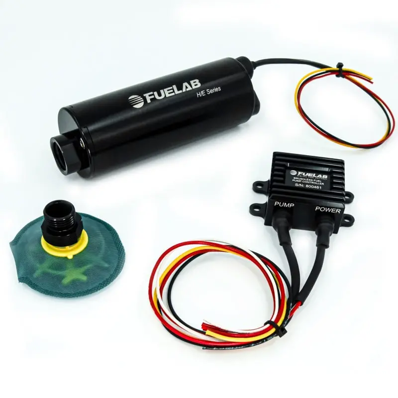 Fuelab In-Tank Twin Screw Brushless Fuel Pump System – 625 Lph With Remote Controller & 65-Micron Filter 1