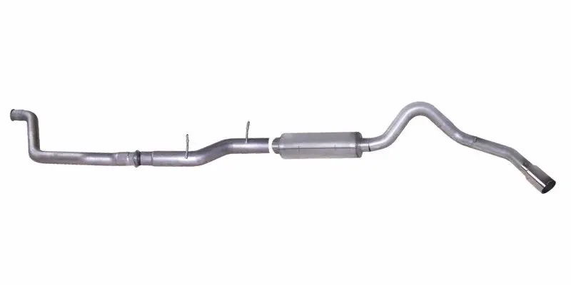 Gibson Stainless Steel Turbo-Back Exhaust System For 2003–2007 Ford F-250 Super Duty Lariat 6.0L – 4-Inch Diameter 1