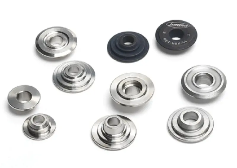 Supertech Titanium Valve Retainers For Vw 2.0L 16V Engines – 7Mm Stem, Single Groove (Set Of 16) 1