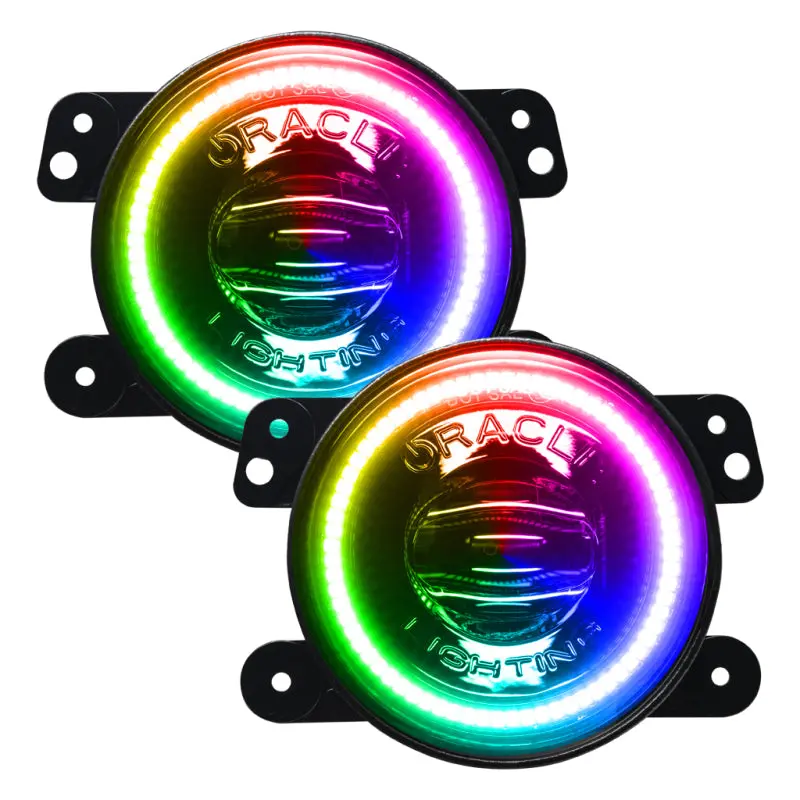 Oracle Colorshift Dynamic Led Fog Lights For Jeep Wrangler Jk/Jl/Jt – High-Output W Series 1