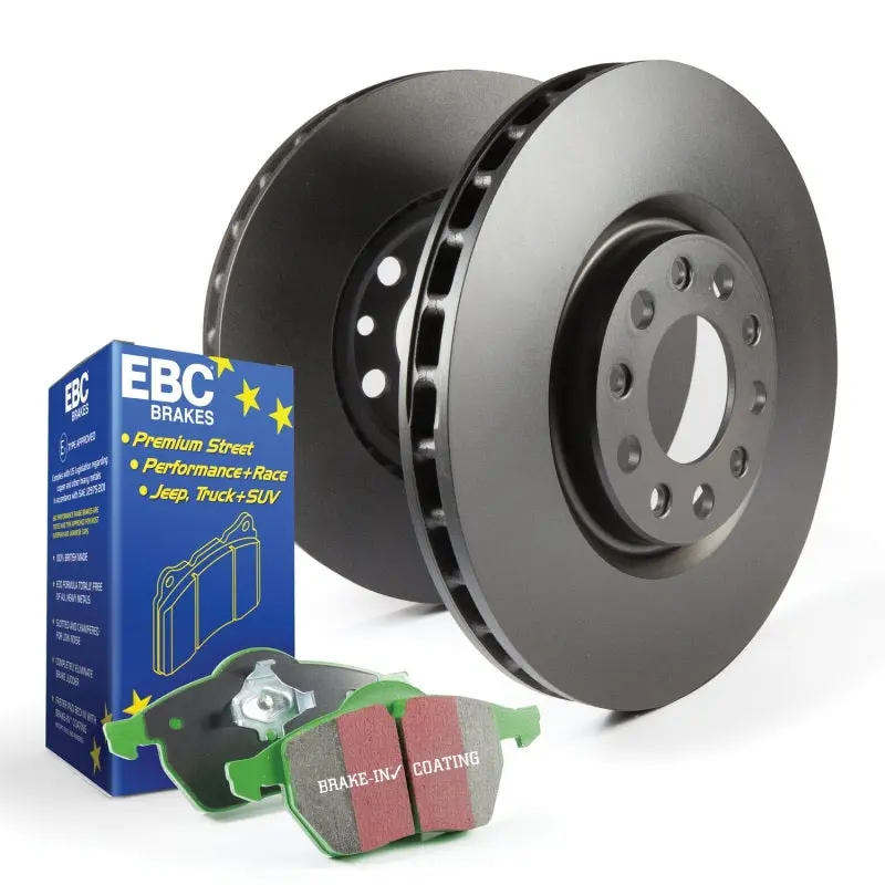 Ebc Greenstuff High-Performance Brake Pad And Rk Rotor Kit 2