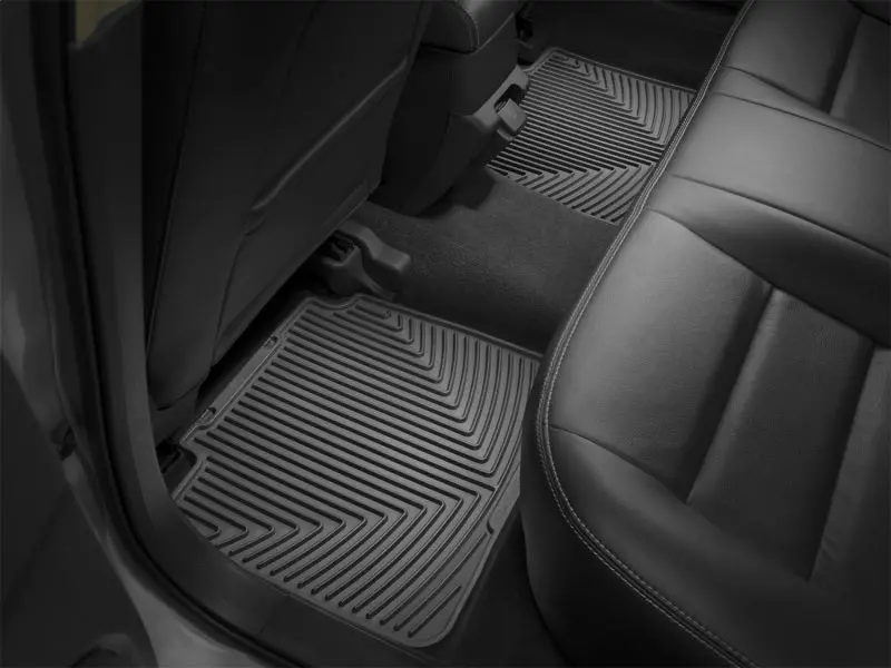 Weathertech Rear Floor Liners For 2020–2024 Buick Encore Gx – Black Rubber Material 1