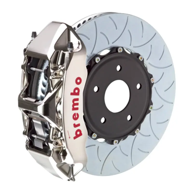 Brembo Gtr Big Brake Kit For 2006–2013 Corvette Z06 – 6-Piston Calipers, 350X34Mm Two-Piece Slotted Rotors 1