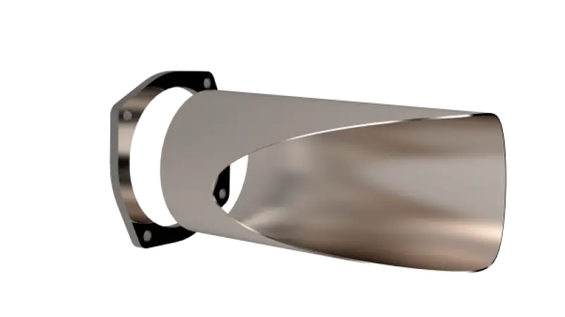 Qtp Qtec 5-Inch Weld-On Diy Exhaust Cutout Pipe – Custom Fabrication Ready 2