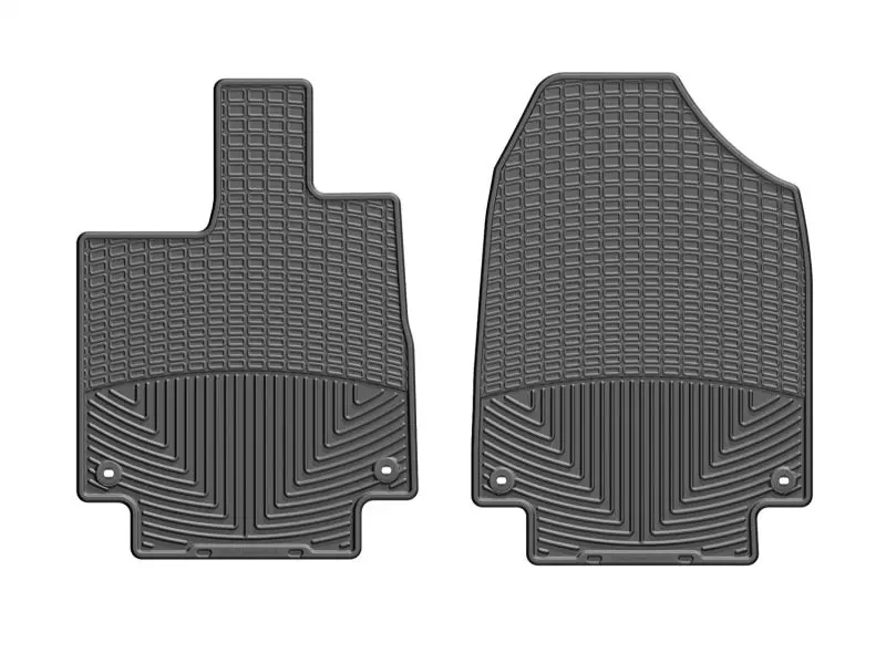 Weathertech Black Front Floor Mats For 2018+ Honda Odyssey 1