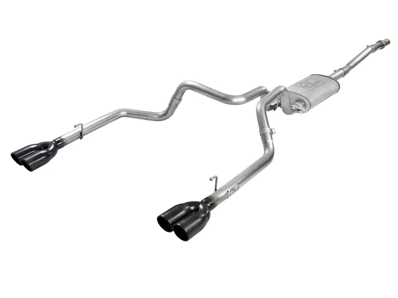 Afe Vulcan Cat-Back Exhaust – 3" To 2.5" Stainless Steel System For 2019 Gm Silverado/Sierra 1500 5.3L V8 1