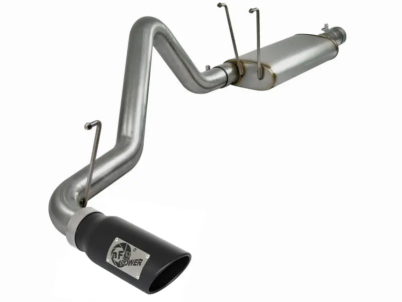 Afe Machforce Xp Stainless Steel Cat-Back Exhaust With Black Tip For 2009–2012 Dodge Ram 1500 (5.7L V8) 1