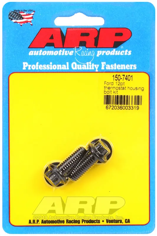 Arp 12-Point Thermostat Housing Bolt Kit For Ford Vehicles 1