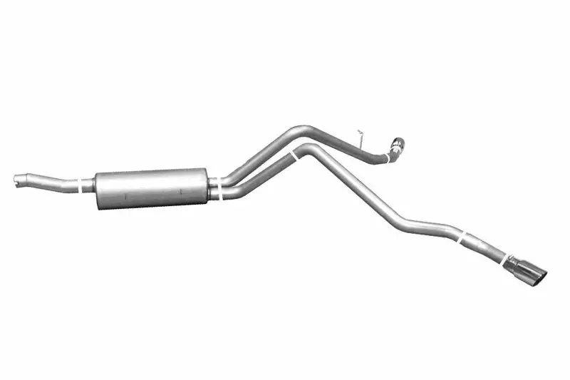 Gibson Dual Exhaust System – Stainless Steel Cat-Back For 1999–2002 Ford Expedition Xlt 4.6L 1